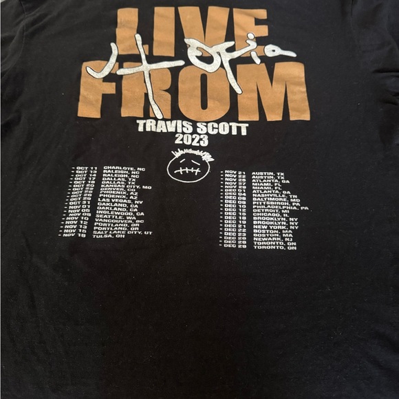 Travis Scott Utopia Cactus Jack T Shirt - Picture 3 of 4